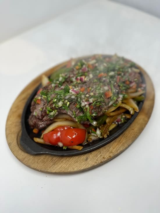 NY Strip Chimichurri Fajita