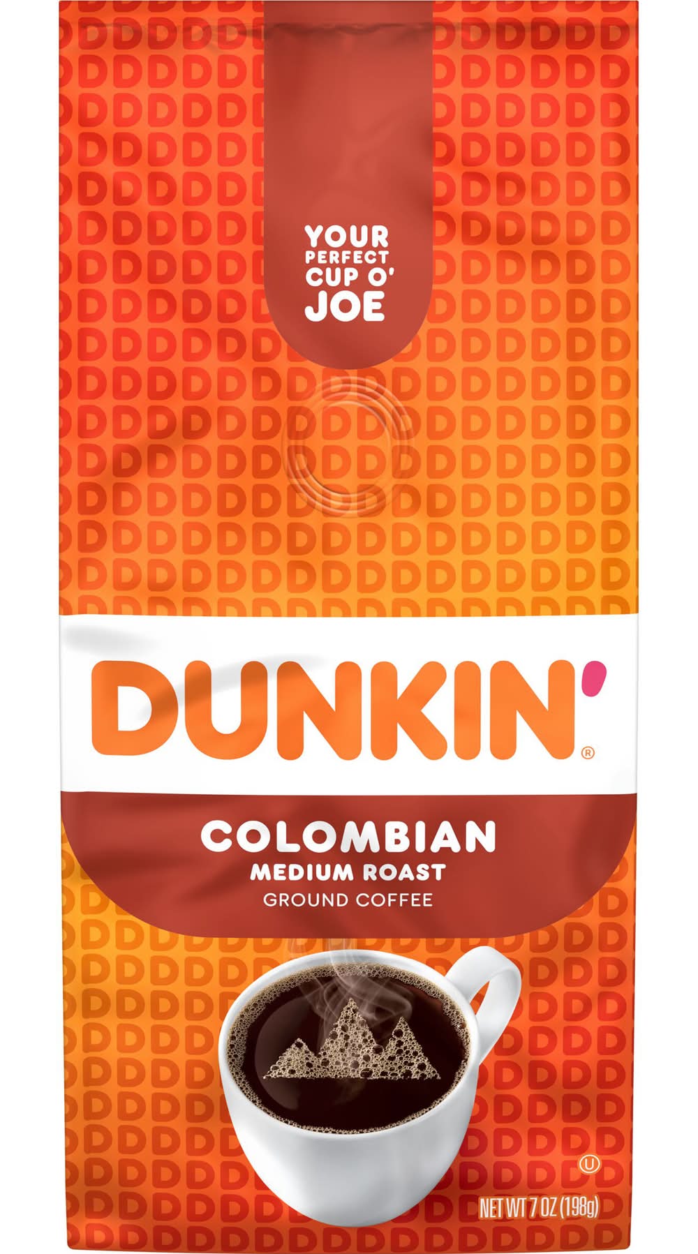 Dunkin' Medium Roast Ground Coffee, Colombian (7 oz)