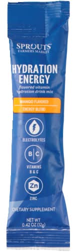 Sprouts Mango Hydration Drink Mix Single