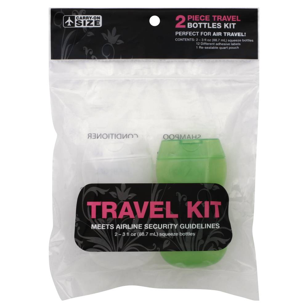 CVS Pharmacy Travel Kit Squeeze Bottles