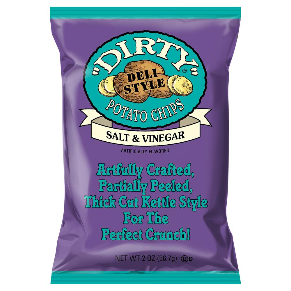 Dirty Sea Salt & Vinegar Potato Chips (2 oz)