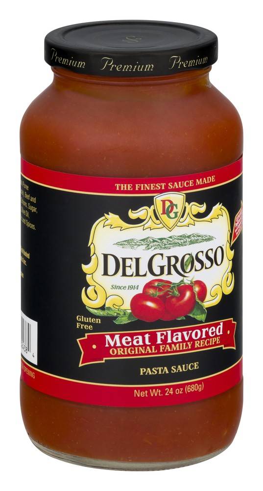 Delgrosso Original Meat Flavored Pasta Sauce
