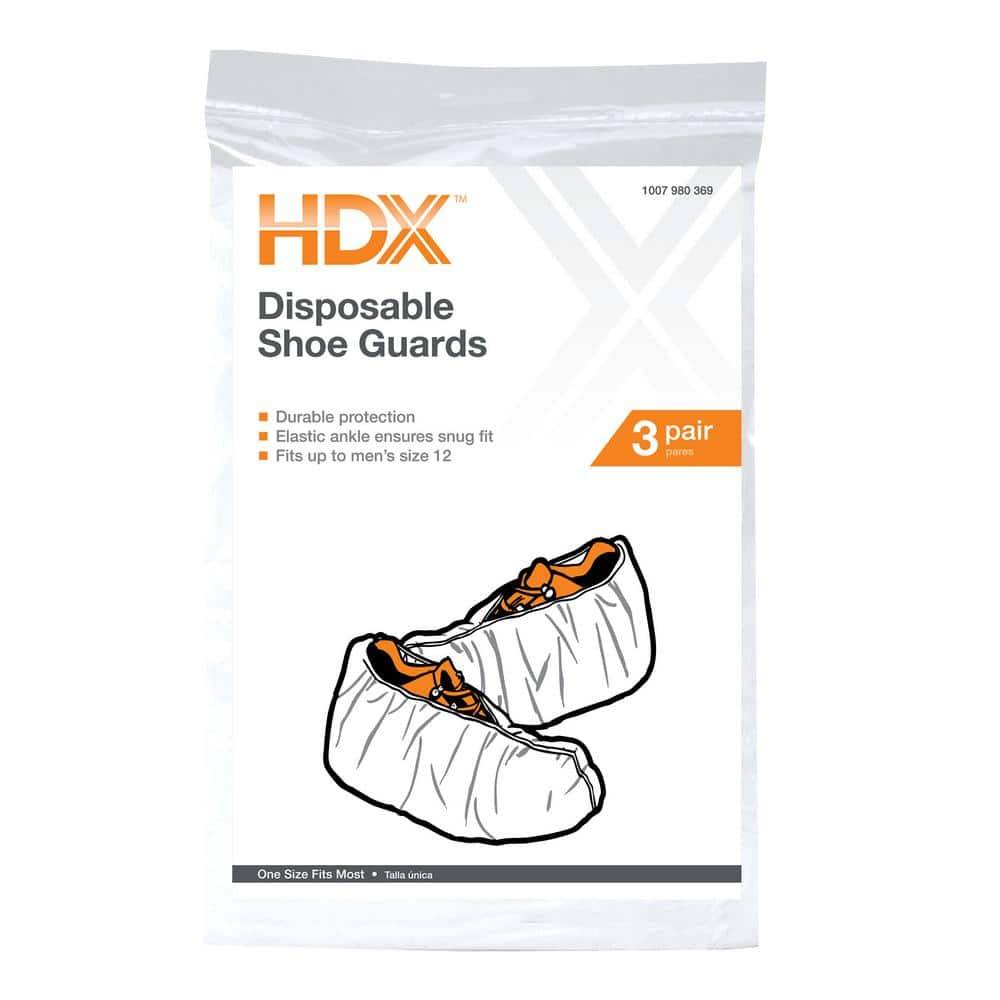 Hdx Shoe Covers (3-Pack)