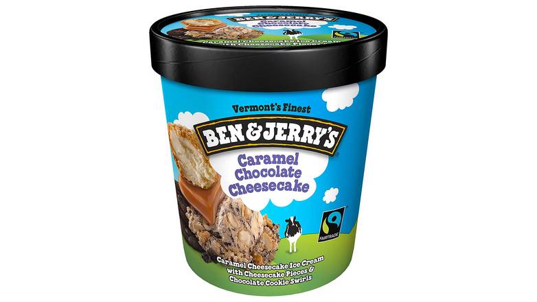 Ben & Jerry's Ice Cream Caramel Chocolate Cheesecake