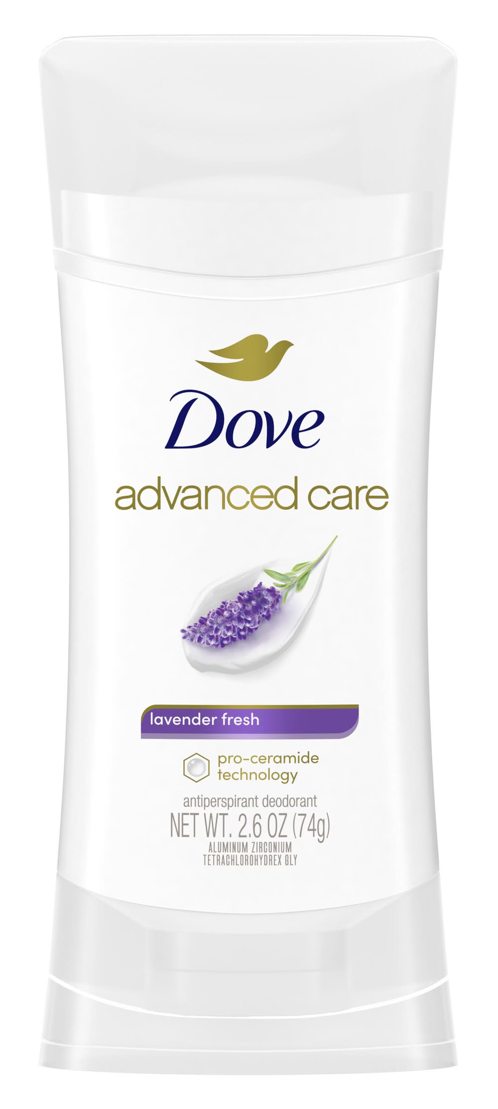 Dove Lavender Fresh Antiperspirant Deodorant (2.6 oz)
