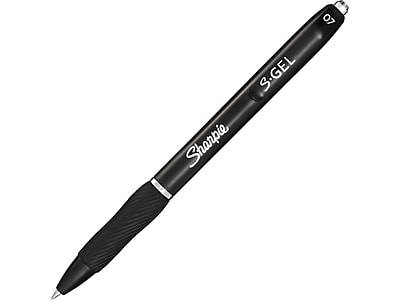 Sharpie S Gel Pen, Medium Point, 0.7 Mm, Black Barrel, Black Ink