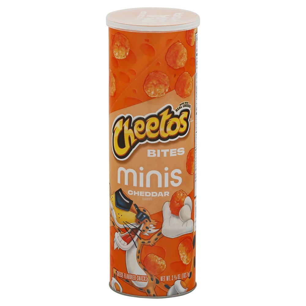 Cheetos Bites Snacks, Minis Cheddar Cheese (3.6 oz)