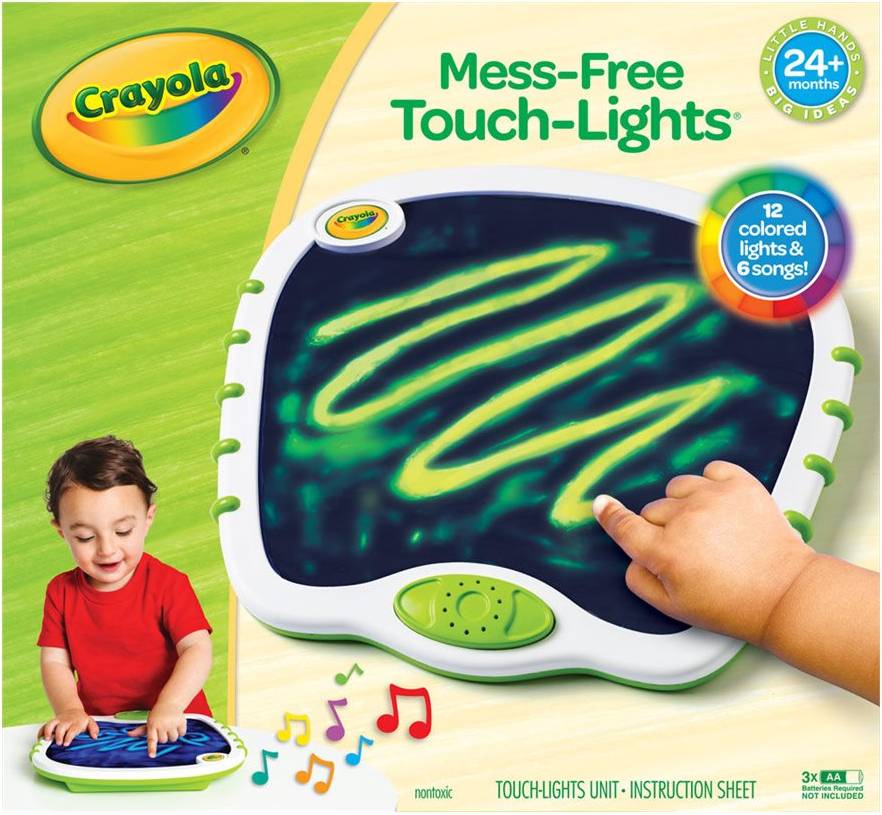 Crayola My First Touch Lights Musical Doodle Board Toy