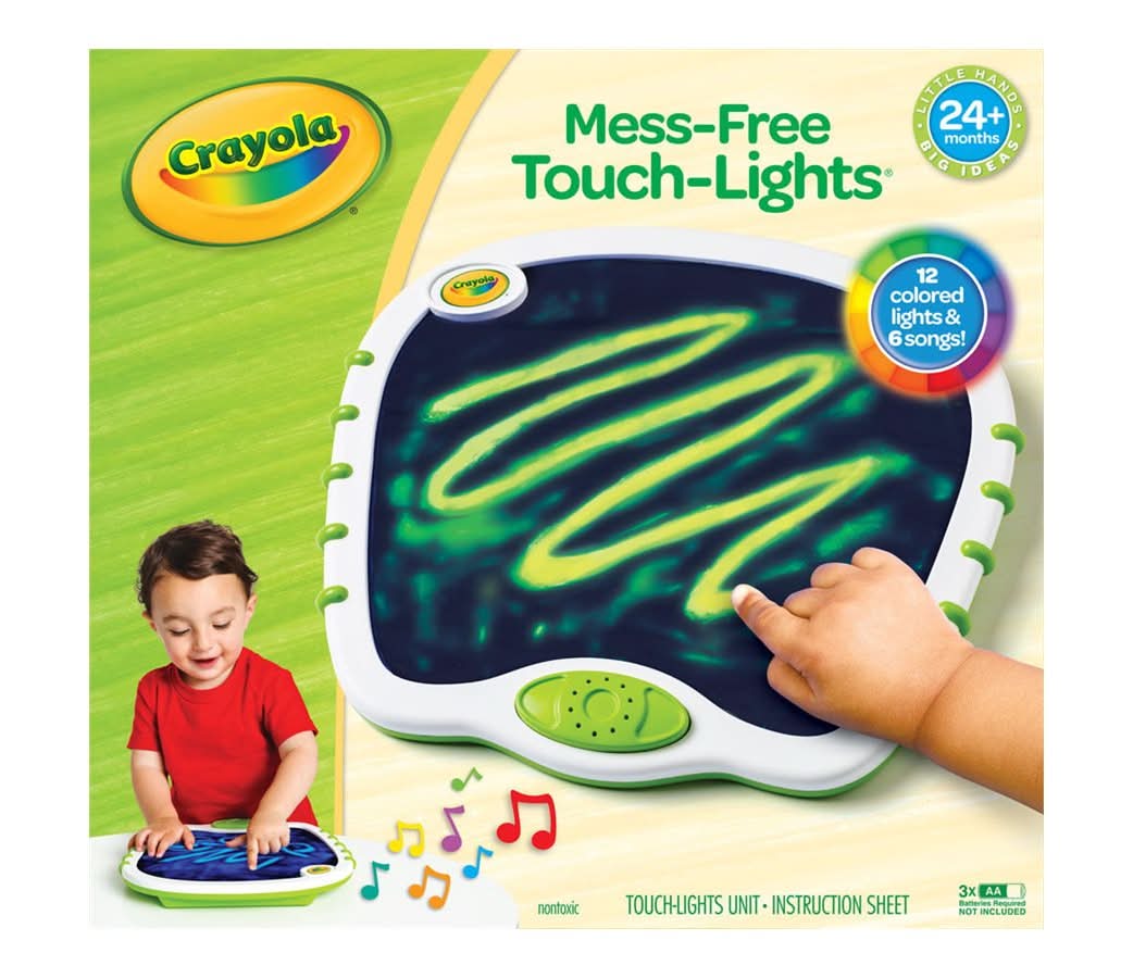 Crayola My First Touch Lights Musical Doodle Board Toy