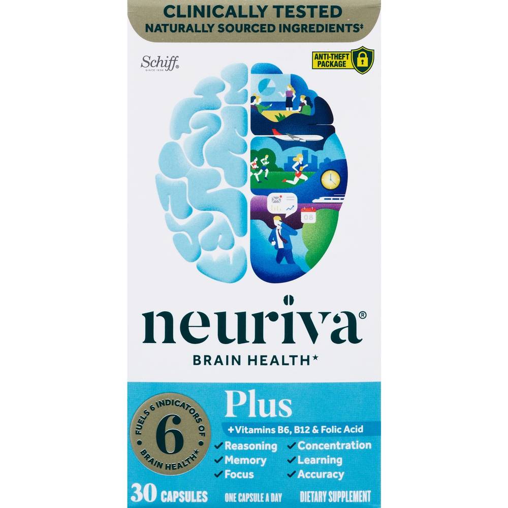 Neuriva Plus Brain Performance Capsules, 30 Ct