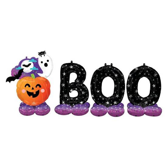Uninflated AirLoonz Spooky Halloween Boo Balloon Set