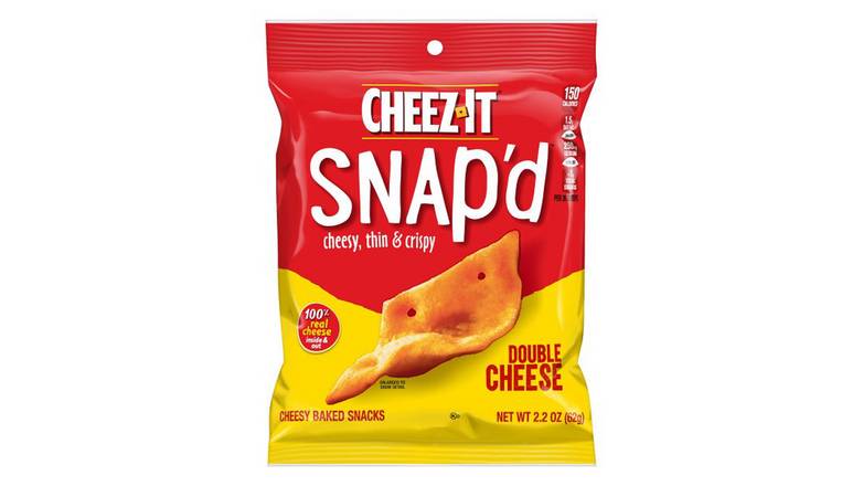 Cheez-It Snap'D Double Cheese Crackers