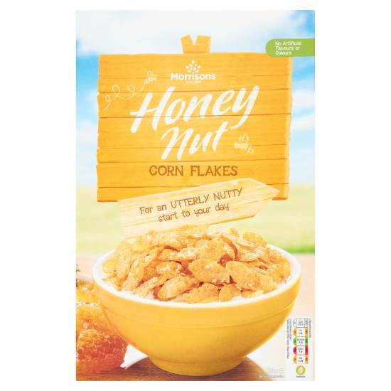 Morrisons Honey Nut, Corn Flakes (500g)