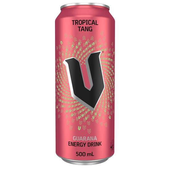 V Energy Drink Can Tropical 500ml