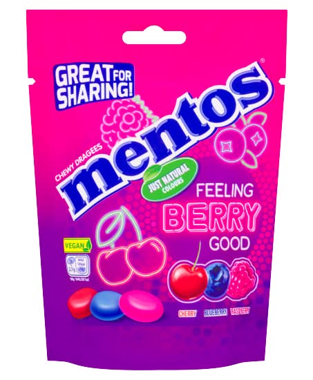 Mentos Assorted, Chewy Dragees (52 pack)