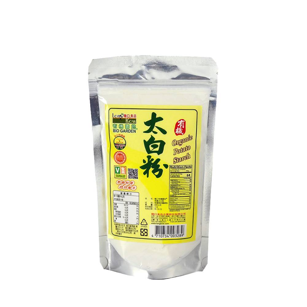 龍口-有機太白粉(220g/包)