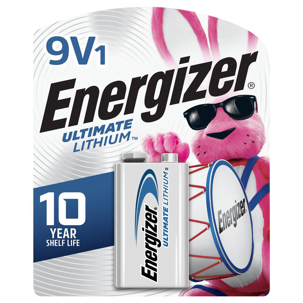 Energizer Ultimate Lithium 9v Battery