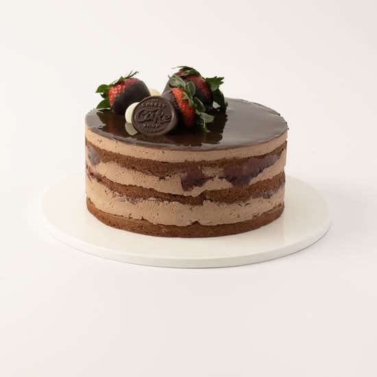 Double Choc Strawberry Torte (Midi)