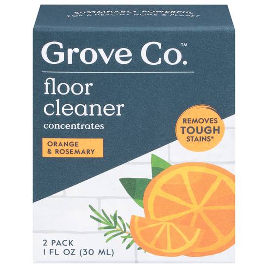 Grove Co. Concentrates Orange & Rosemary Floor Cleaner (2 ct)