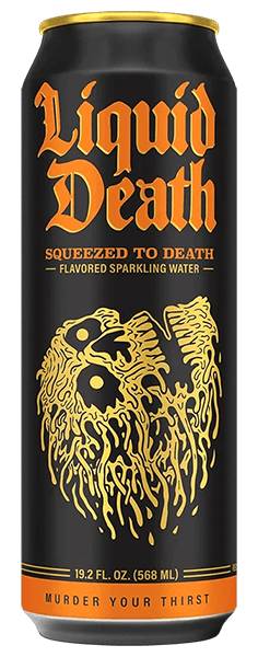 Liquid Death Squeezed to Death Sparkling Water 19.2oz
