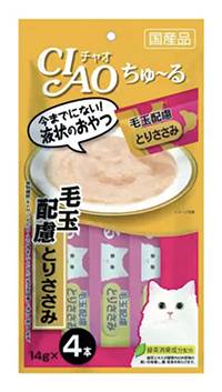 【ciao】啾嚕肉泥-化毛配方(雞肉)14g*4入#20616670