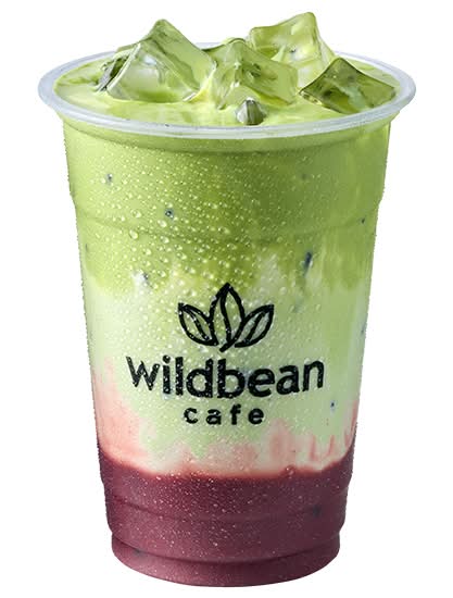 Iced Strawberry Matcha