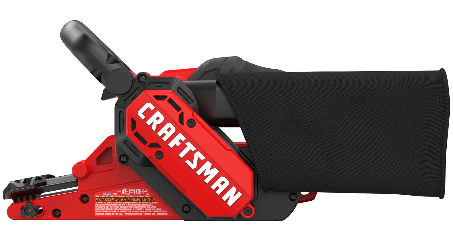Craftsman 7 Amps 3 In. W X 21 In. L Corded Belt Sander