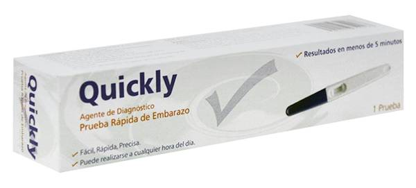 Laboratorios Maver · Prueba de embarazo quickly (127,97 g)