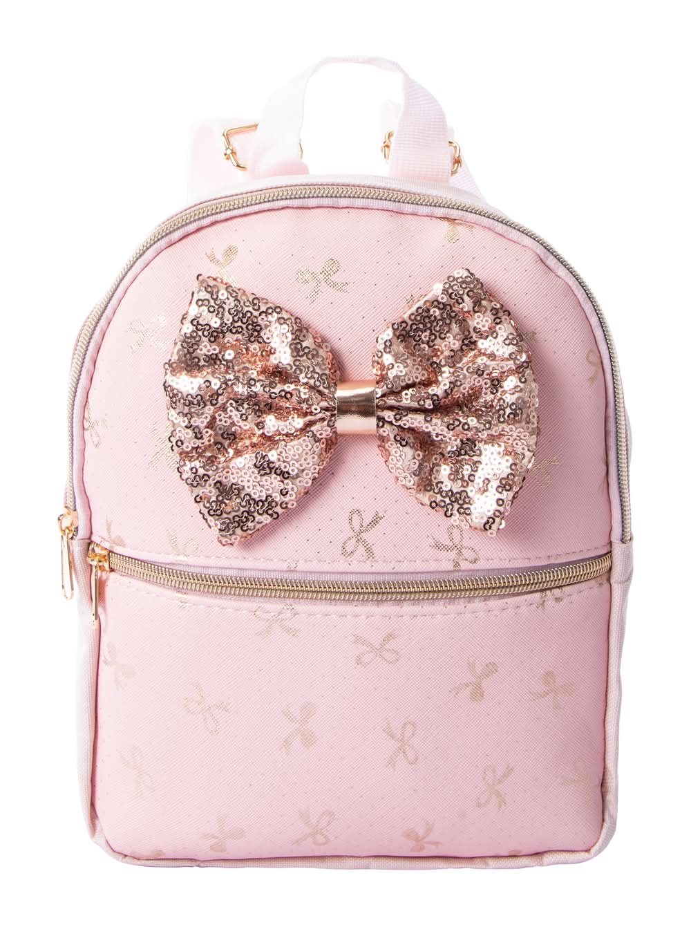 Mini Fashion Backpack Pink Bow