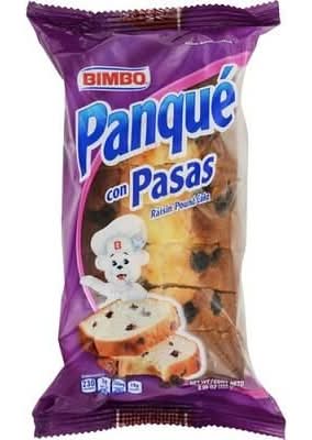 Panqué Con Pasas Bimbo 250 g