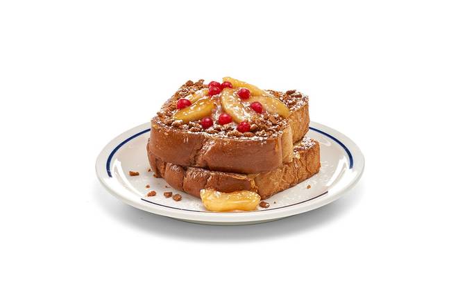 Order Thick ‘N Fluffy Gingersnap Apple French Toast food online from IHOP store, Miami on bringmethat.com