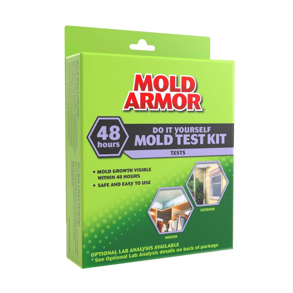 Mold Armor Indoor Mold Test Kit - Detects Mold Presence, Quick Results in 48 Hours, Easy and Safe to Use | FG500