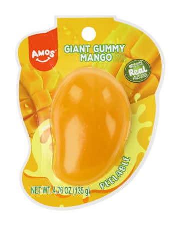 Amos® Giant Gummy Mango 4.7oz Mango