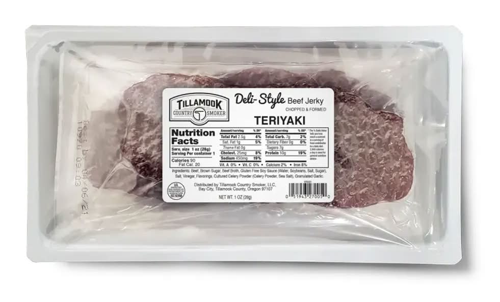 Tillamook Teriyaki Deli Style Jerky
