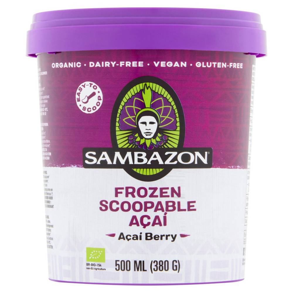 Sambazon Organic Scoopable Acai Sorbet (500ml)