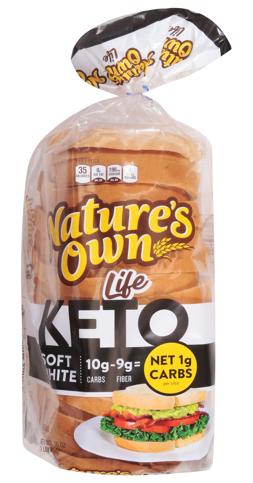 Nature's Own Life Keto Soft White Bread (16 oz)