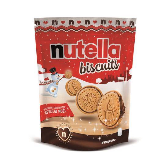Nutella Biscuits - Biscuit - Fourré à la pâte à tartiner chocolat noisette 304 g