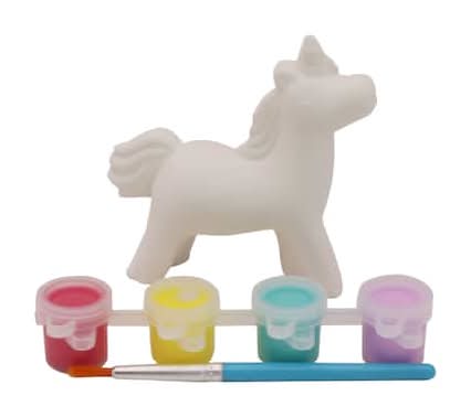 Creatology Color Your Own 3d Ceramic Unicorn Kit