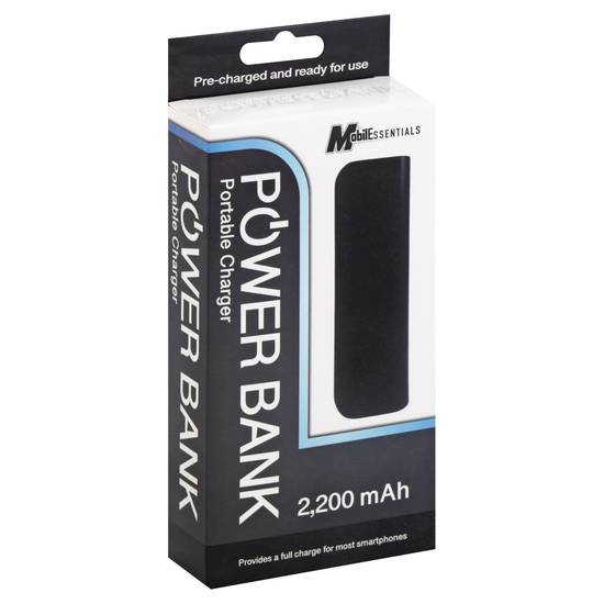 Mobileessential Power Bank 2,200 Mah Portable Charger