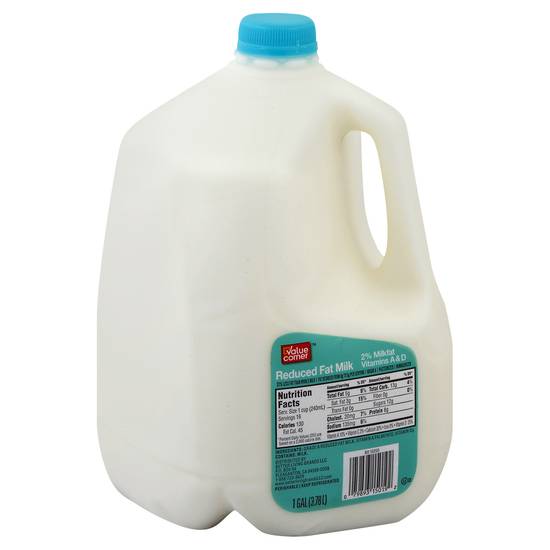 Value Corner 2% Reduced Fat Milk (1 gal)