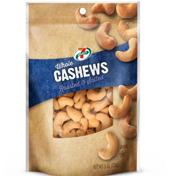 7-Select Roasted Whole Cashew (salted)