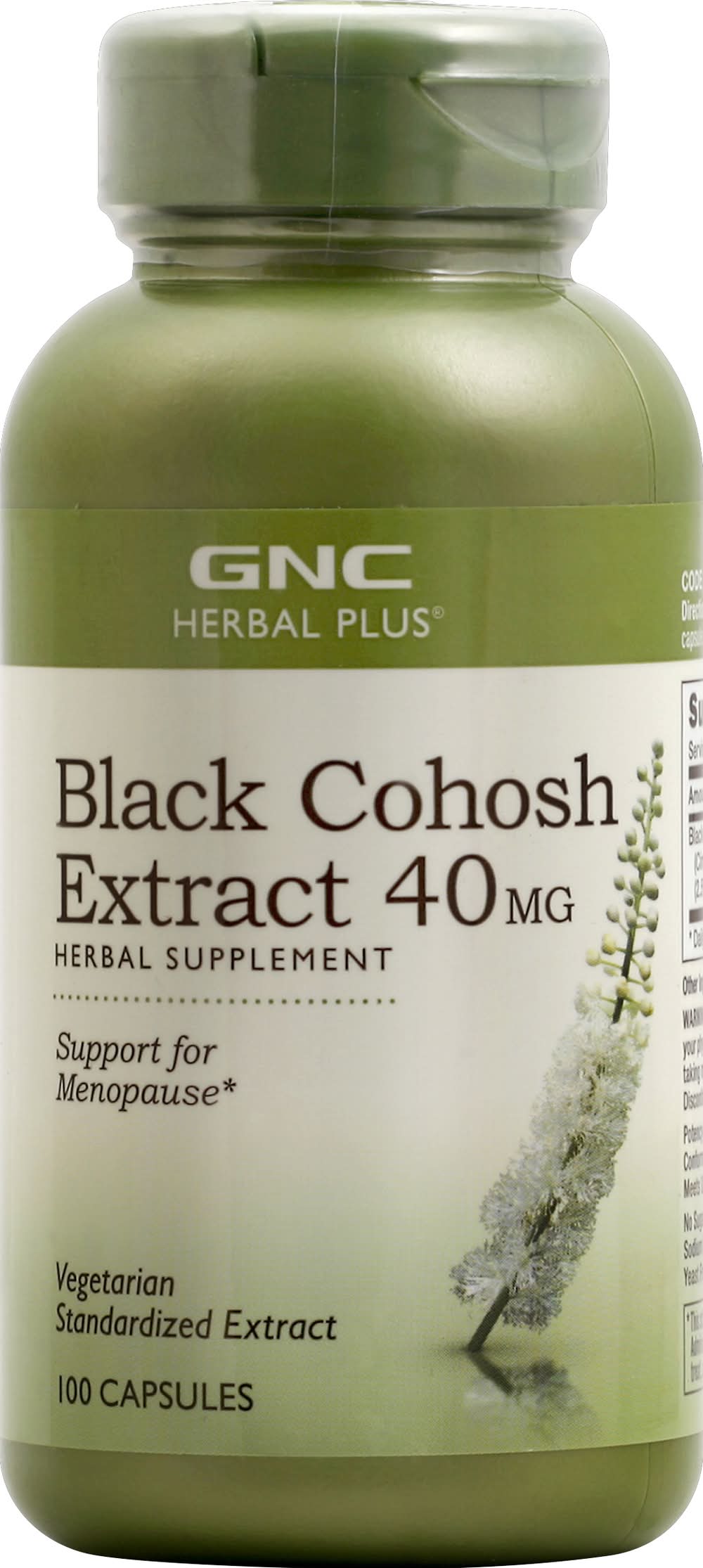GNC Black Cohosh Extract 40 mg