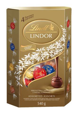 Lindt Lindor Chocolates, Assorted (540 g)