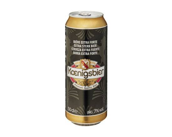 Bière extra forte KOENIGSBIER - la canette de 50cl