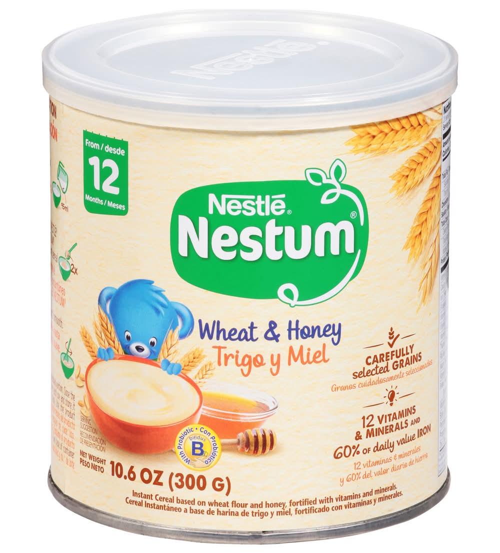 Nestum Trigo Y Miel Cereal For Babies, Wheat & Honey (10.6 oz)