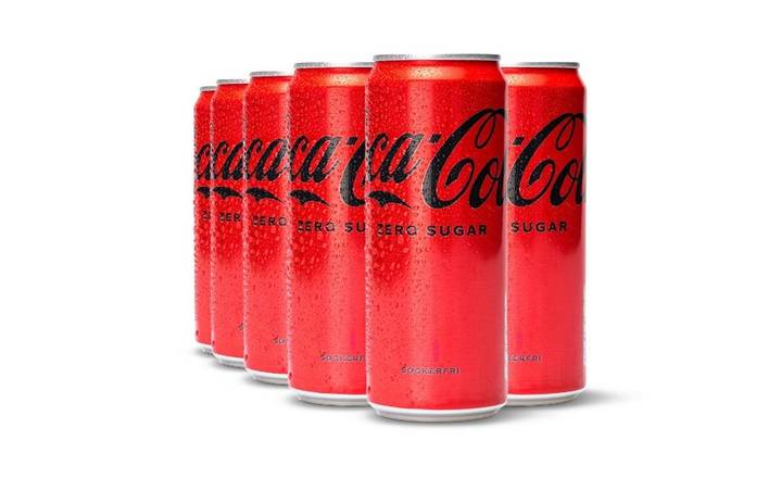 6-pack Coca-Cola Zero