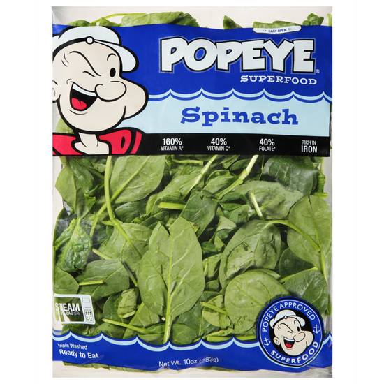 Popeye Superfood Spinach