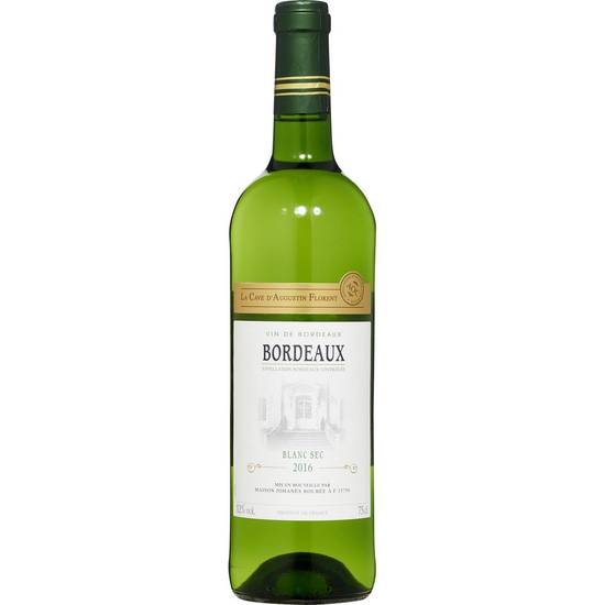 La Cave d'Augustin Florent - Vin blanc AOP Bordeaux 2016 (750 ml)