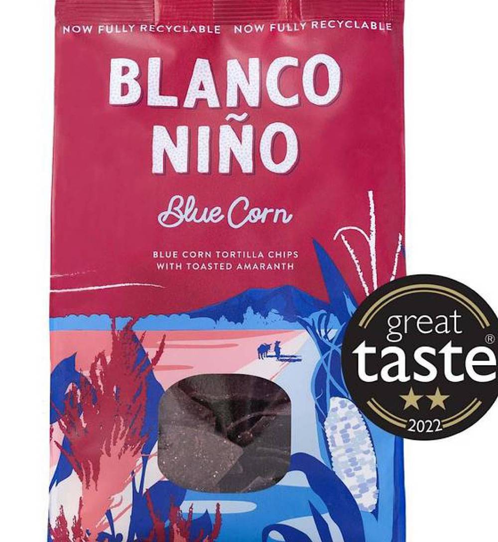 Blanco Nino Ancient Grain Blue Corn Tortilla Chips