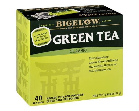 Bigelow · Classic Green Tea (40 tea bags)